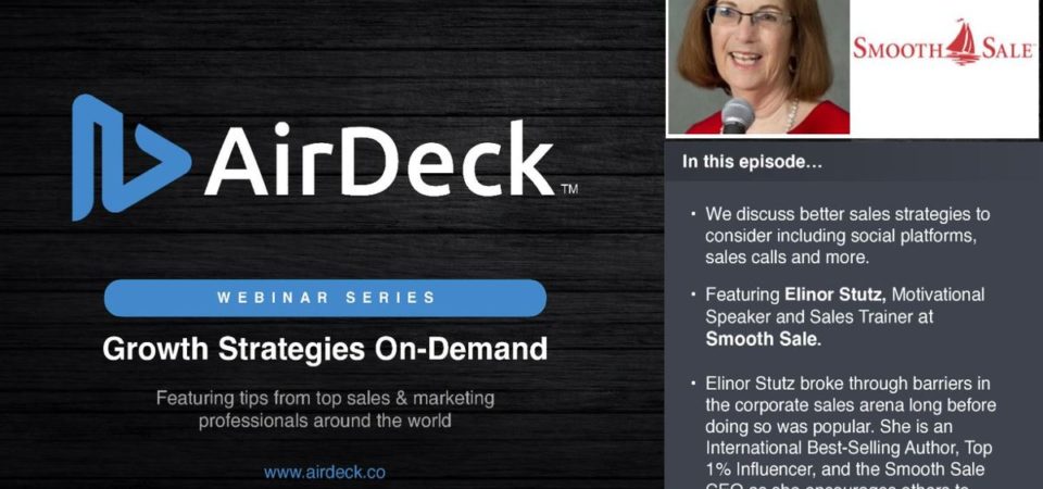 AirDeck Webinar with Smooth Sale